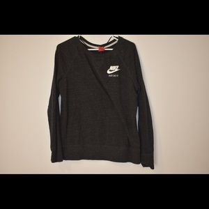 Nike Long Sleeve Gray Shirt
